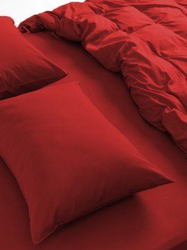Наволочка на блискавці Good-Dream сатин Red 59-GDSRPC-000000 фото