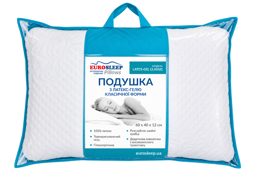Подушка Eurosleep LATEX "GEL CLASSIC" 731082021 фото