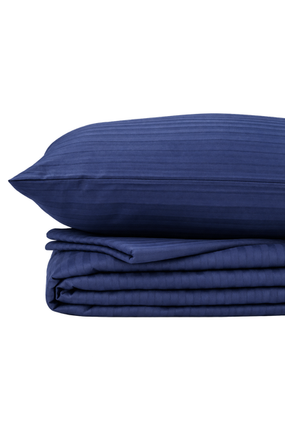Пододеяльник на молнии Good-Dream страйп-сатин на молнии Dark Blue 59-GDDCSSDB-000000 фото