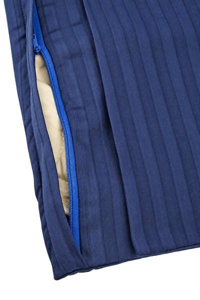 Пододеяльник на молнии Good-Dream страйп-сатин на молнии Dark Blue 59-GDDCSSDB-000000 фото